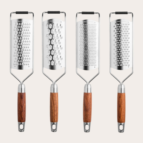 Set aus 4 Reiben von Qookware