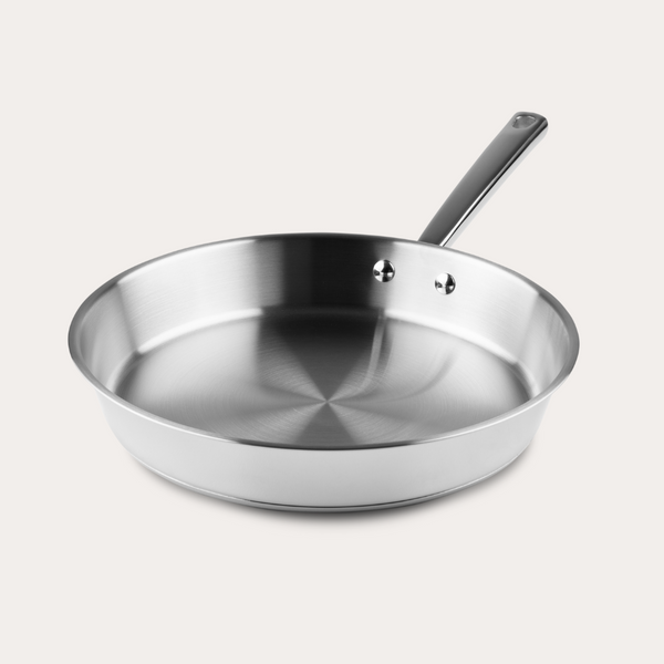 Bratpfanne aus Edelstahl, 28 cm, ChefGrade von Qookware