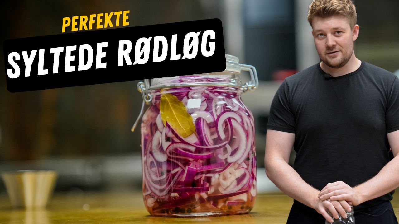 Eingelegte rote Zwiebeln