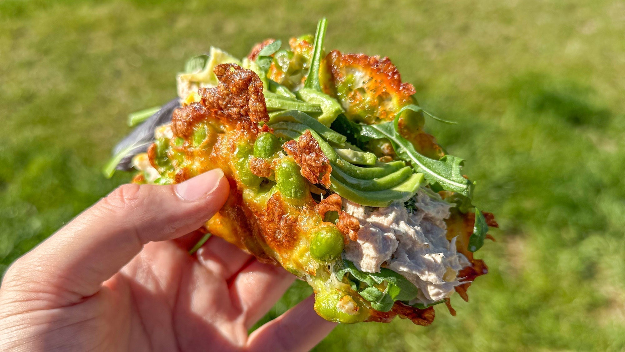 Edamame-Tacos mit hausgemachtem Thunfischsalat & Avocado