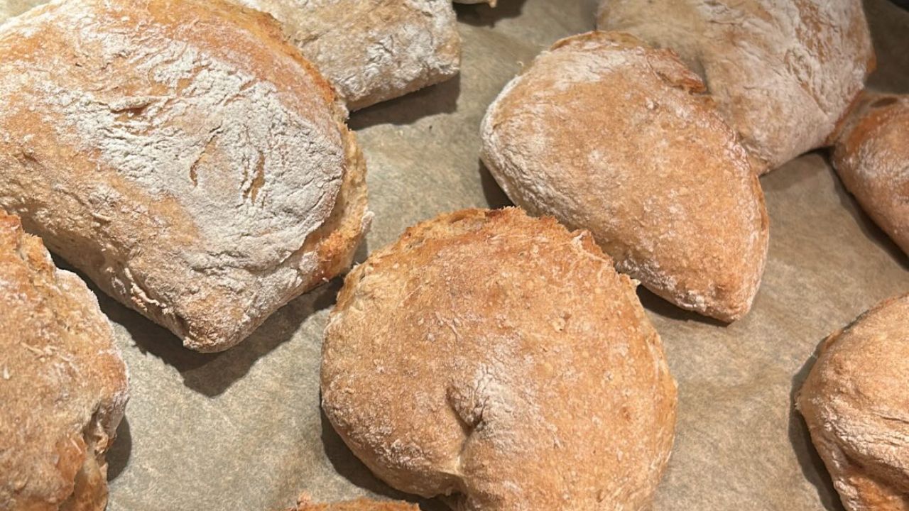 Brötchen mit kalter Teigführung