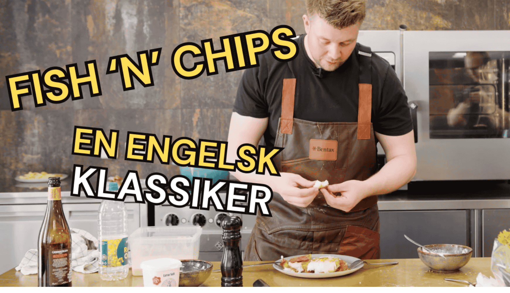Fish 'n' Chips mit leckerer Sauce tartare