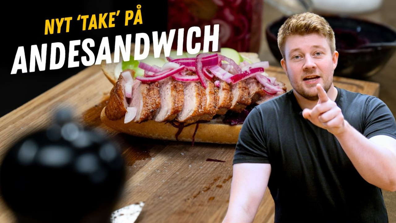 Sandwich mit gebratener Entenbrust
