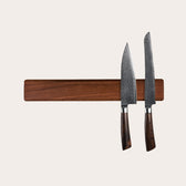 Messermagnet aus Walnussholz von Qookware
