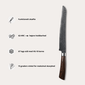 Rose-Brotmesser von Qookware