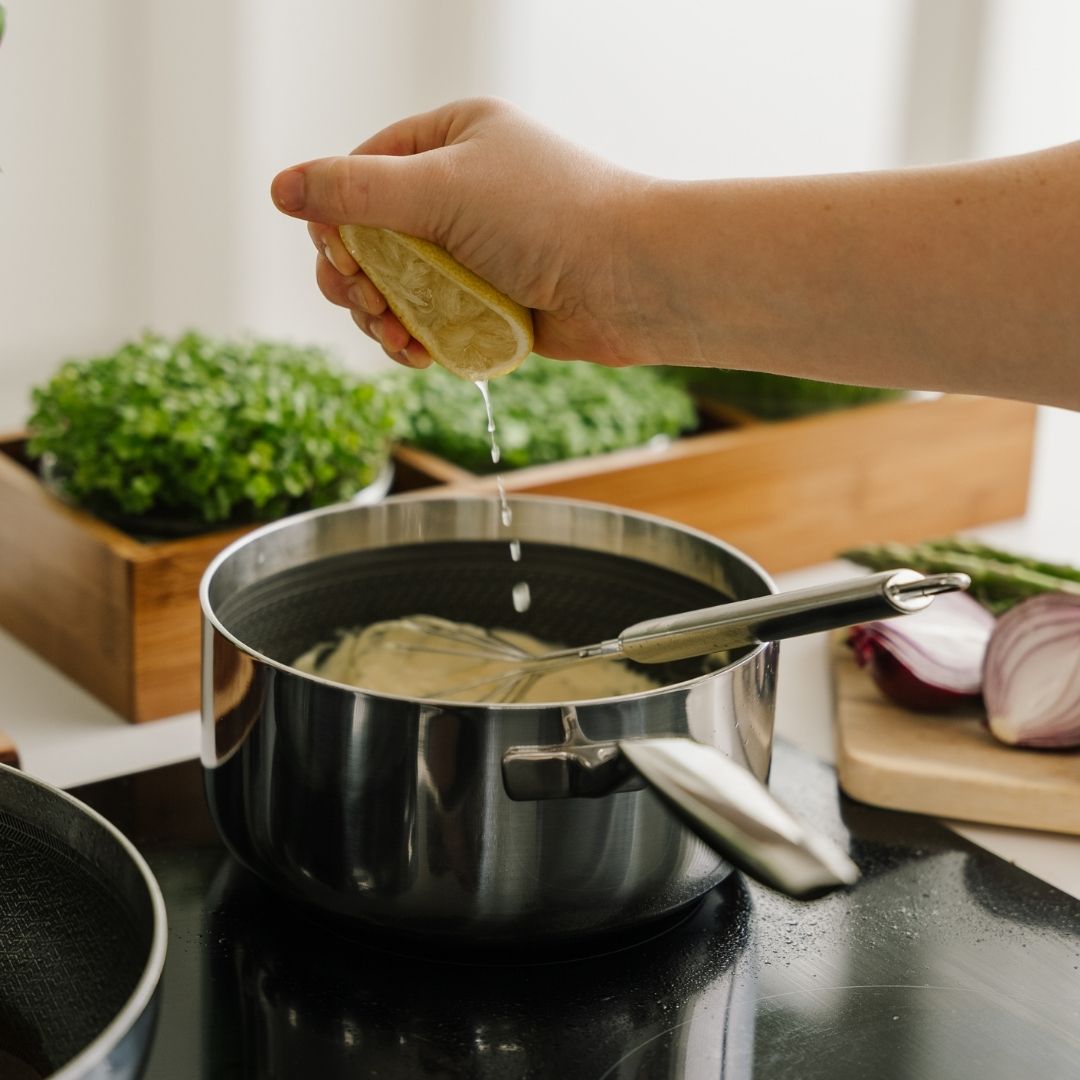 Sauce béarnaise im Stieltopf