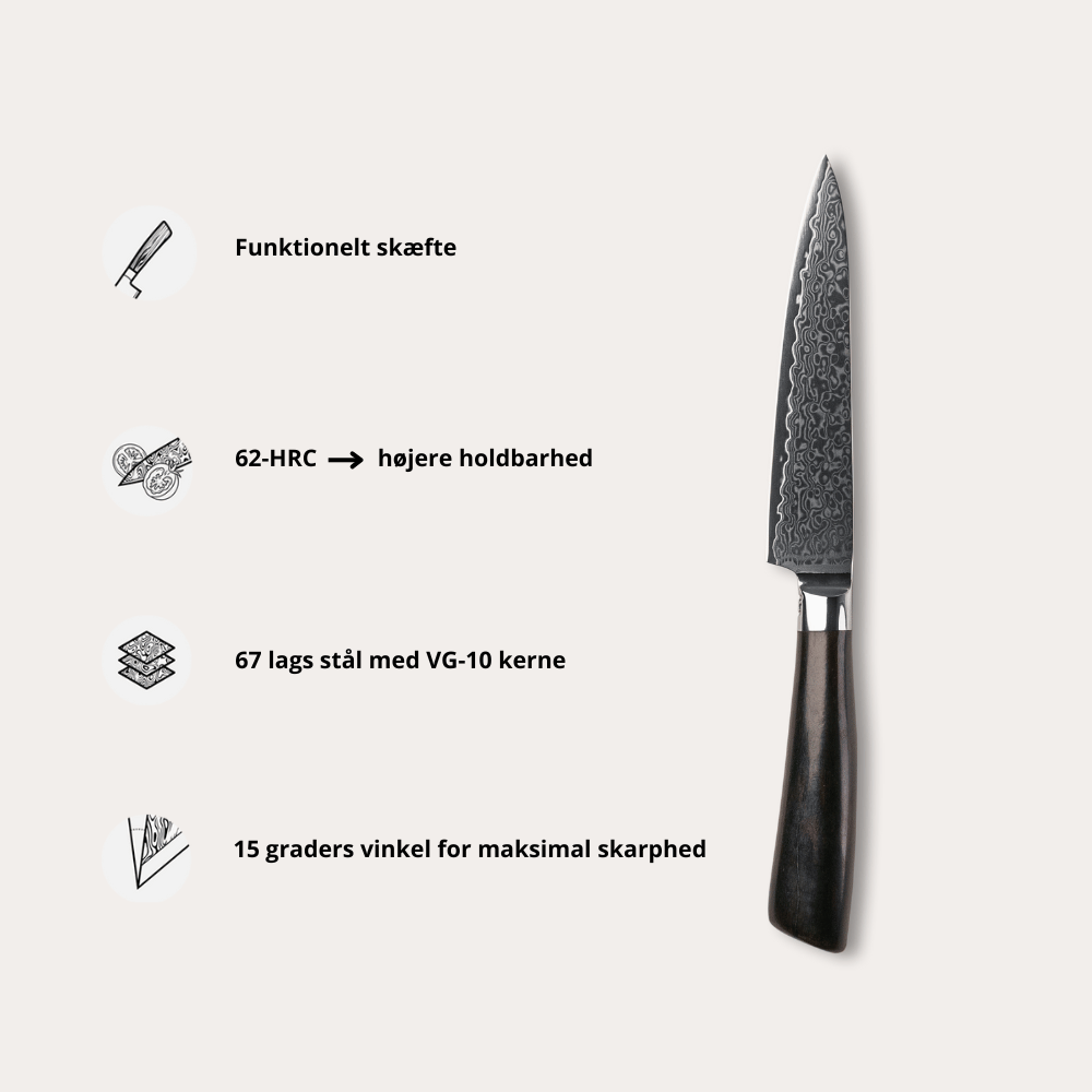 Rose Utility-Messer von Qookware
