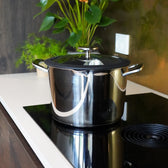 Edelstahltopf mit Deckel, 6,5 Liter, ChefGrade von Qookware