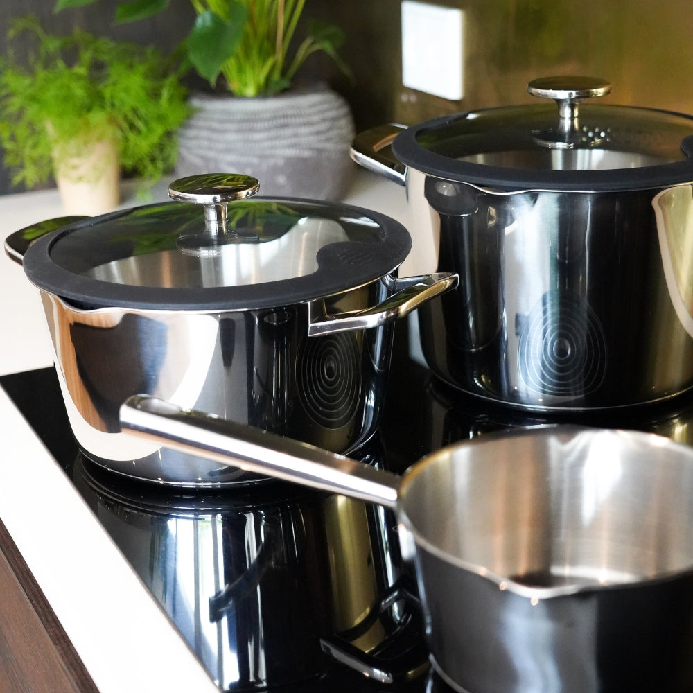 3-teiliges Chefgrade-Topfset von Qookware