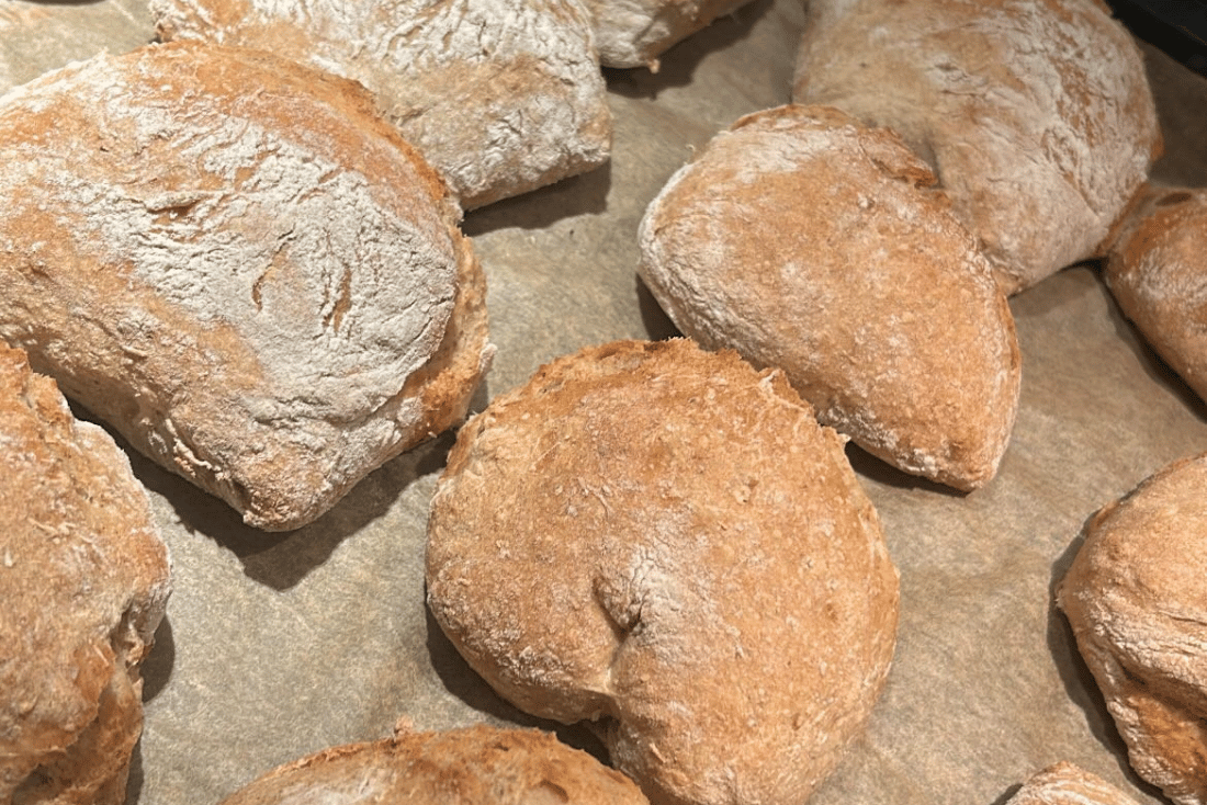 Brötchen mit kalter Teigführung