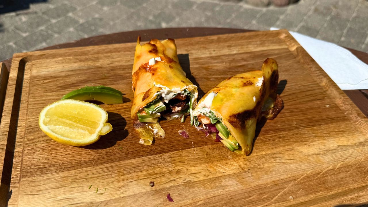 Kartoffel-Wraps vom Grill