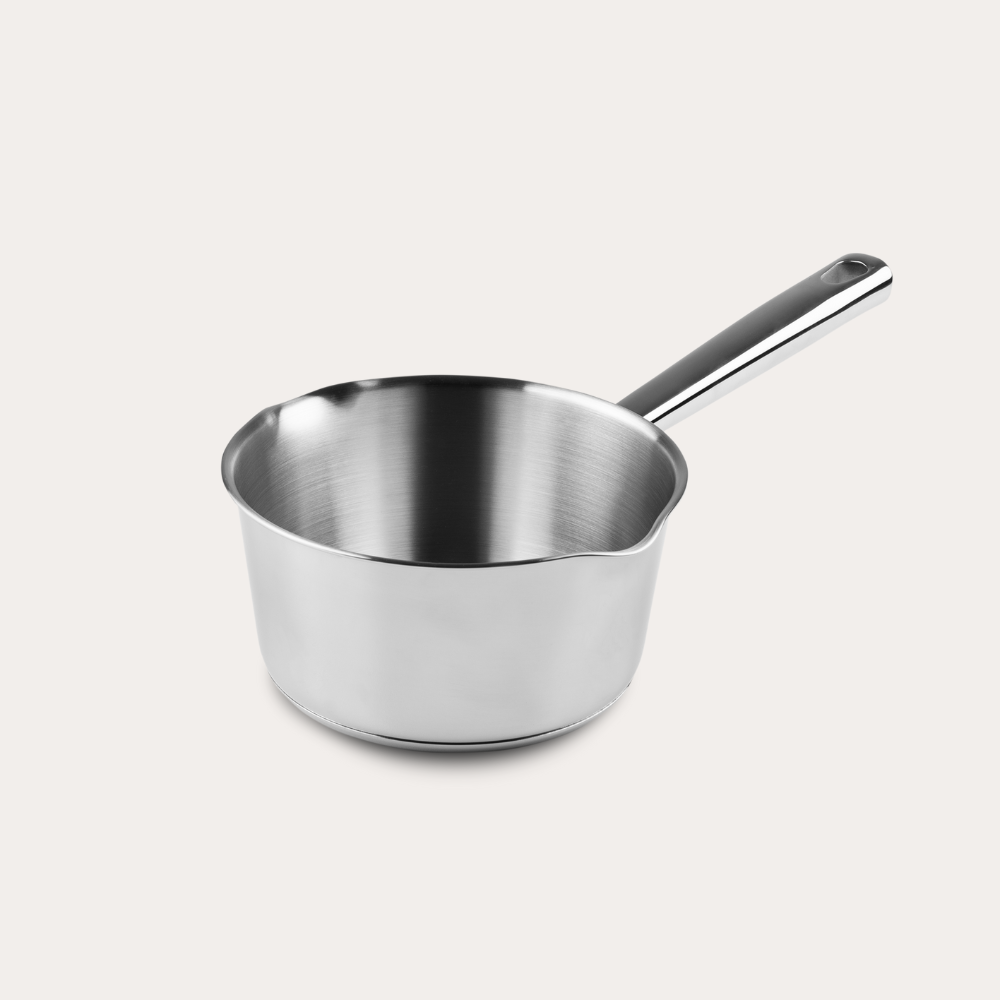 Stieltopf aus Edelstahl von Qookware