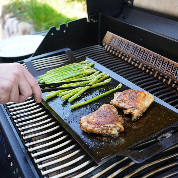 Carbonstahl-Grillplatte von Qookware