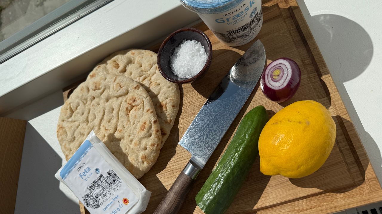 Hähnchen-Gyros mit hausgemachtem Tzatziki – einfaches Rezept mit viel Geschmack