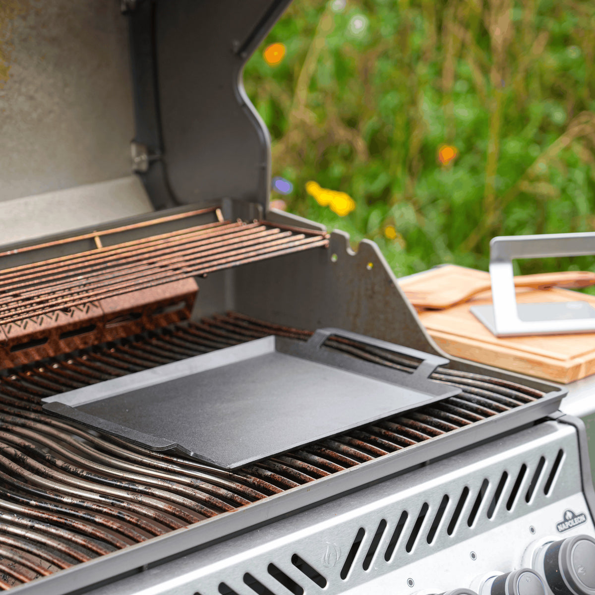 Kleine Grillplatte - Carbonstahl