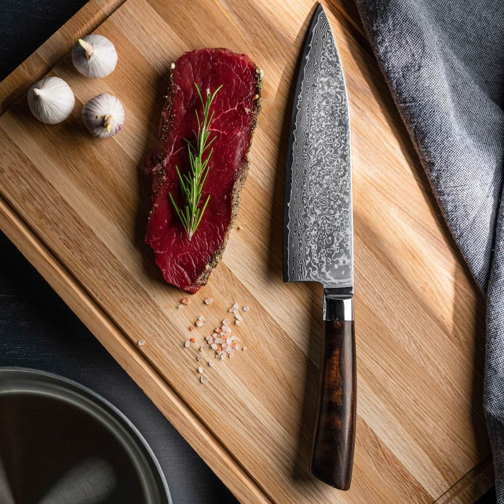 Gyuto-Kochmesser Rose von Qookware