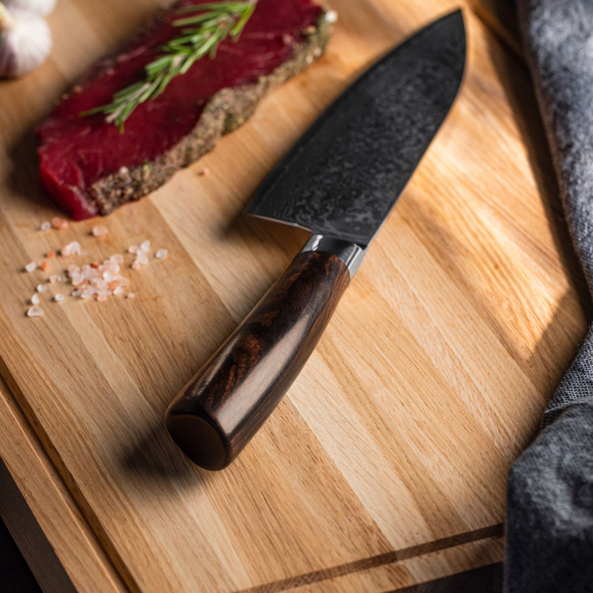 Gyuto-Kochmesser Rose von Qookware