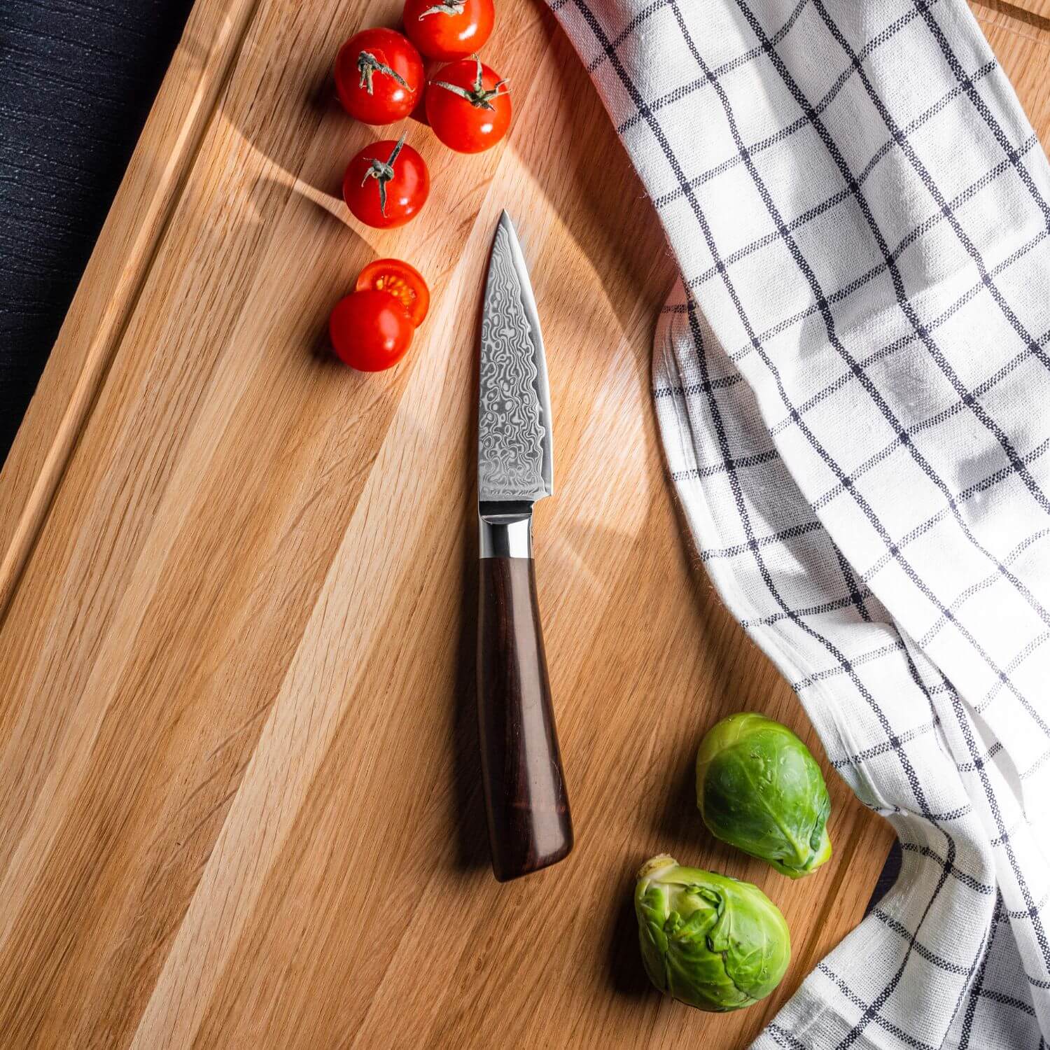 Schälmesser aus Stahl | Kleines Präzisionsmesser für die Küche