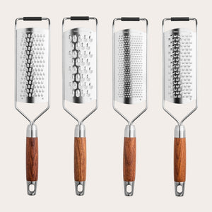 Set aus 4 Reiben von Qookware