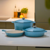 Allround-Gusseisenset von Qookware
