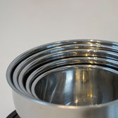 Rührschüssel-Set aus Edelstahl von Qookware