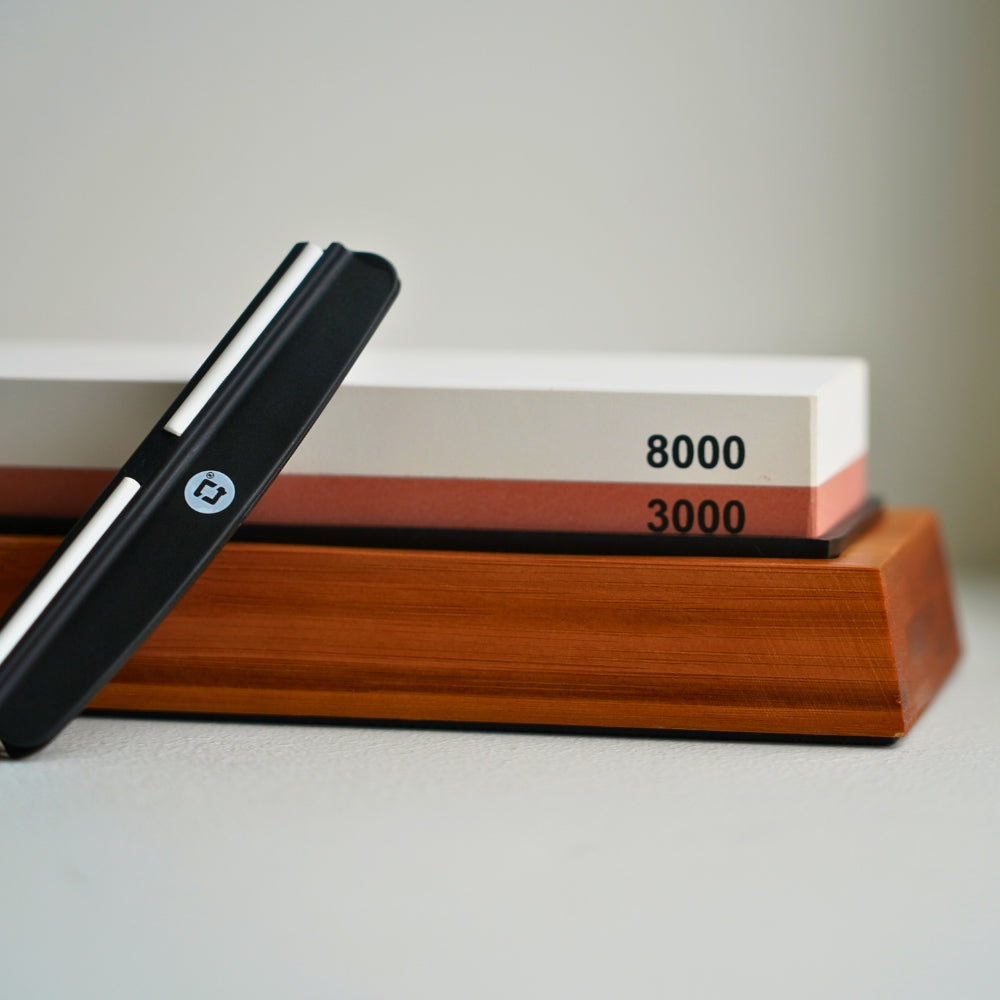 Schleifstein mit Körnung 3000/8000 von Qookware
