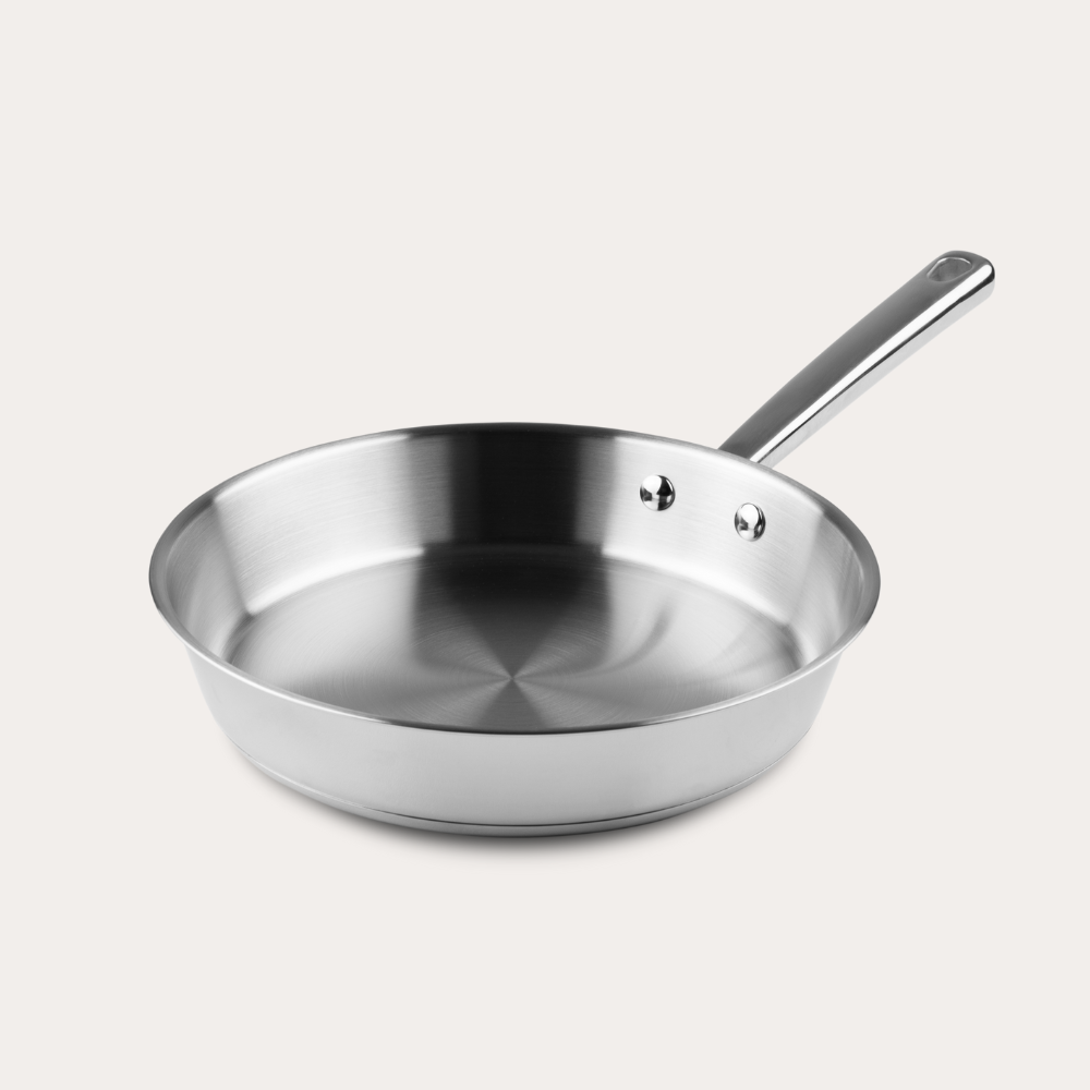 Bratpfanne aus Edelstahl, 24 cm, ChefGrade von Qookware