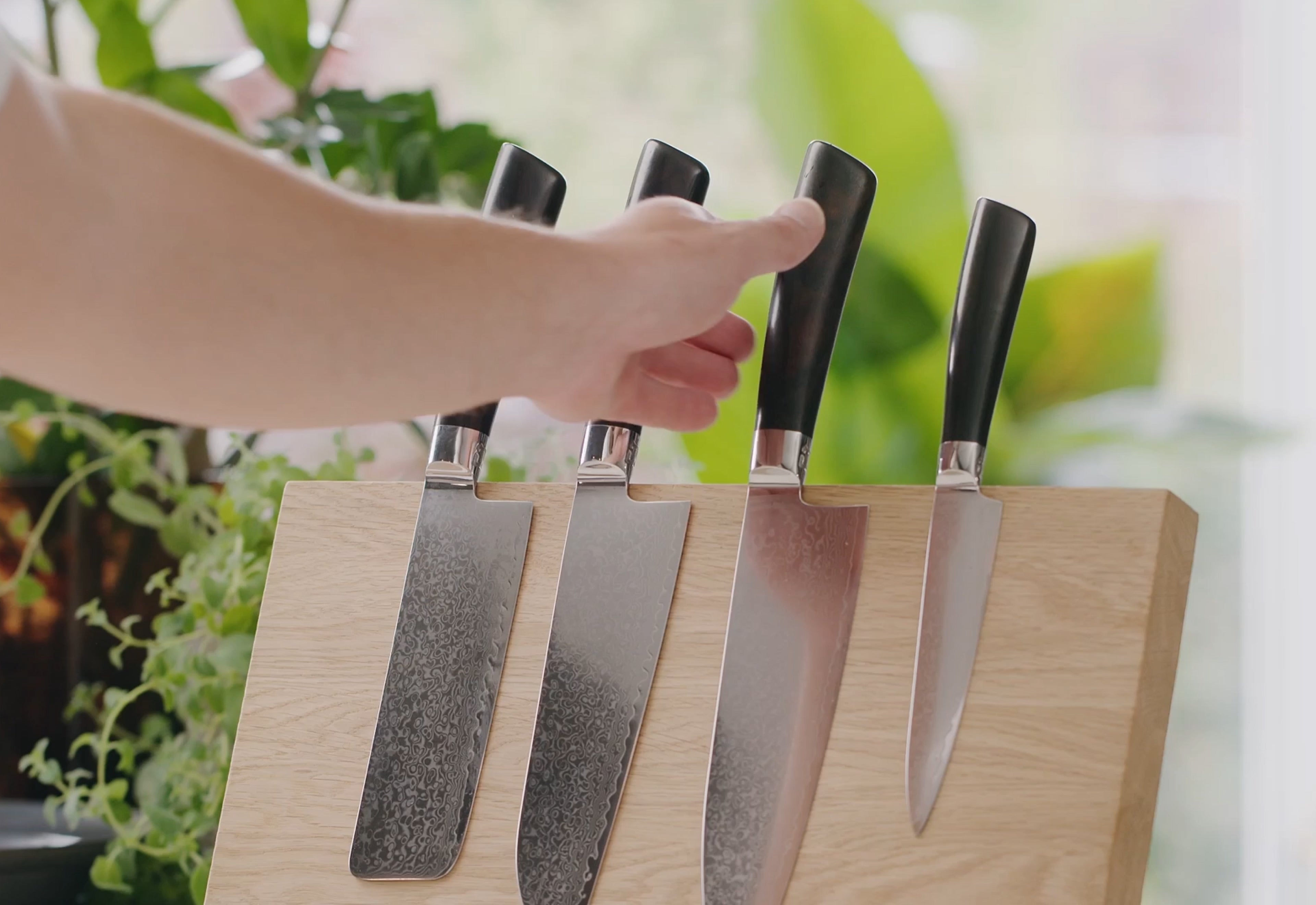 Rose Kochmesser + kostenloses Schälmesser - Regulärer Preis: 1.448 kr. - Jetzt: 999 kr.