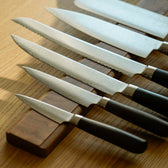 Messermagnet aus Walnussholz von Qookware 
